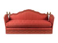 A Neoclassical Style Knole Sofa or Daybed by Baker