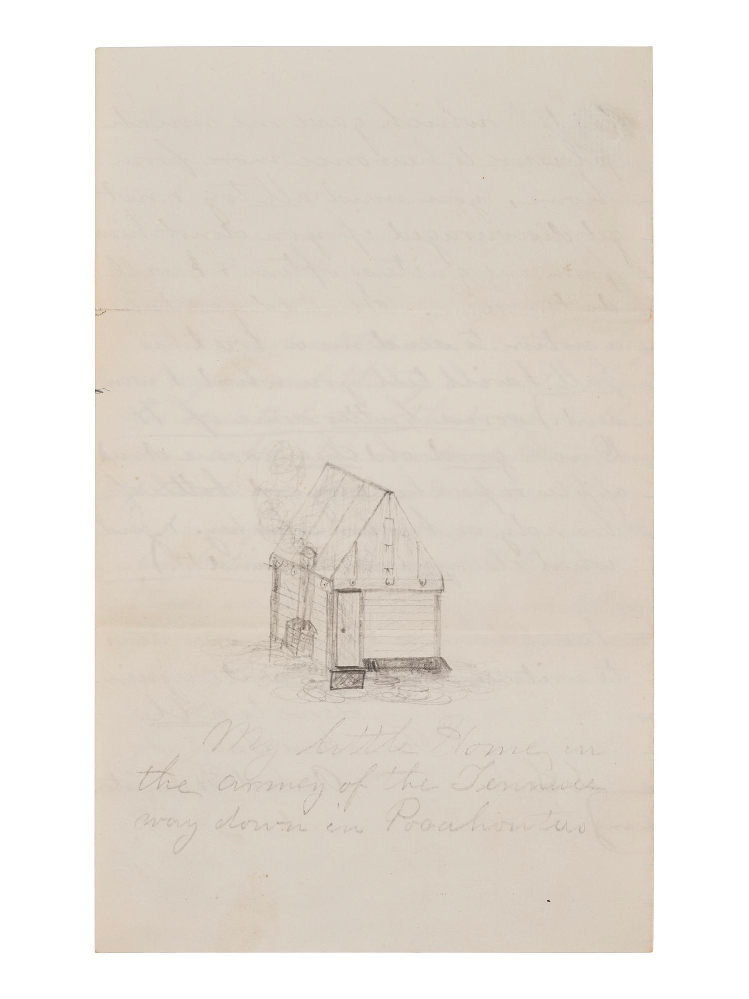 [CIVIL WAR]. Letter archive of Private Aubert E. Humiston, Co. K, 81st Ohio Volunteer Infantry regiment.