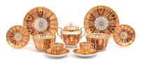 A Davenport Porcelain Partial Dinner Service