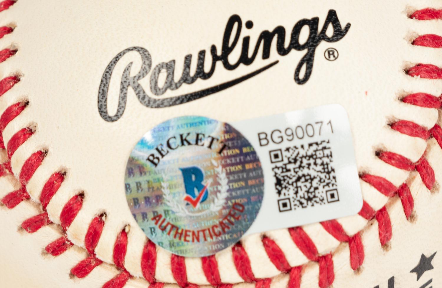 A Group of 14 Hall of Fame Pitcher Signed Autograph Baseballs (Beckett Authentication Services BAS Certified),