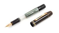 A Vintage Pelikan '100' Fountain Pen Length 4 5/8 inches.