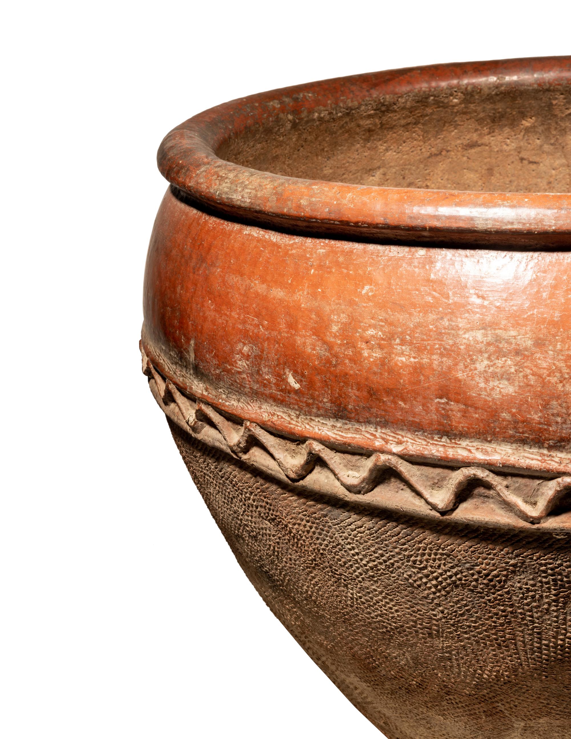 A Nuna Earthenware Storage Vessel