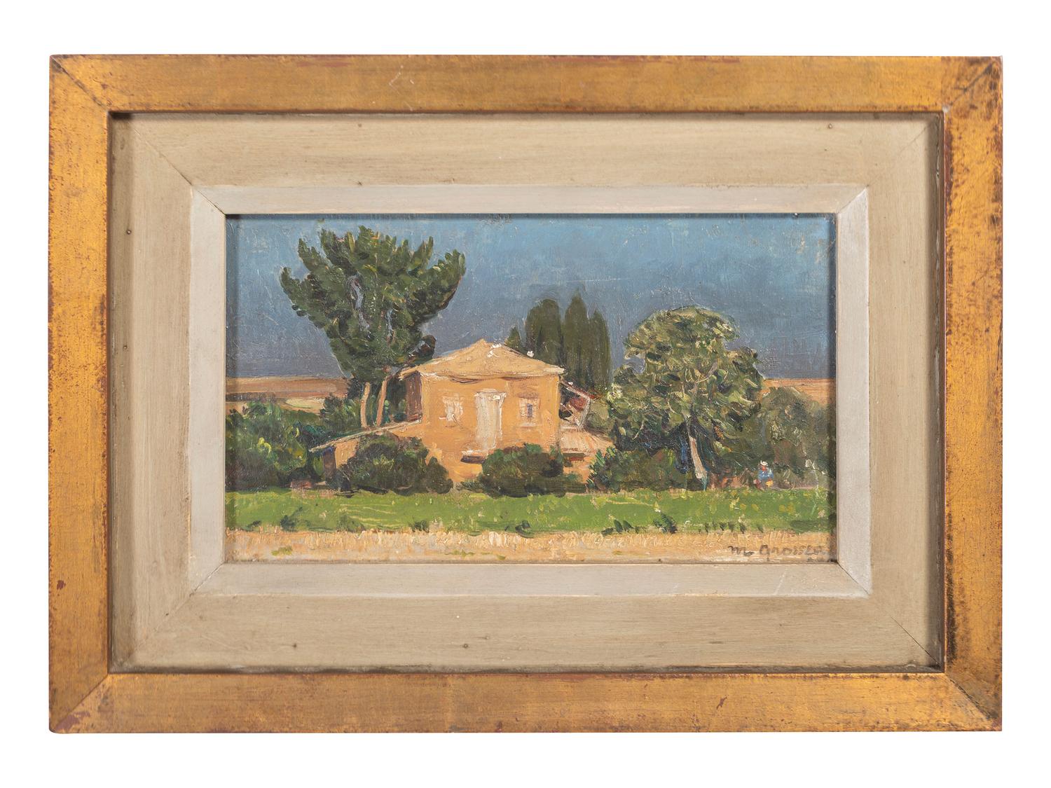 Untitled (Landscape with House)