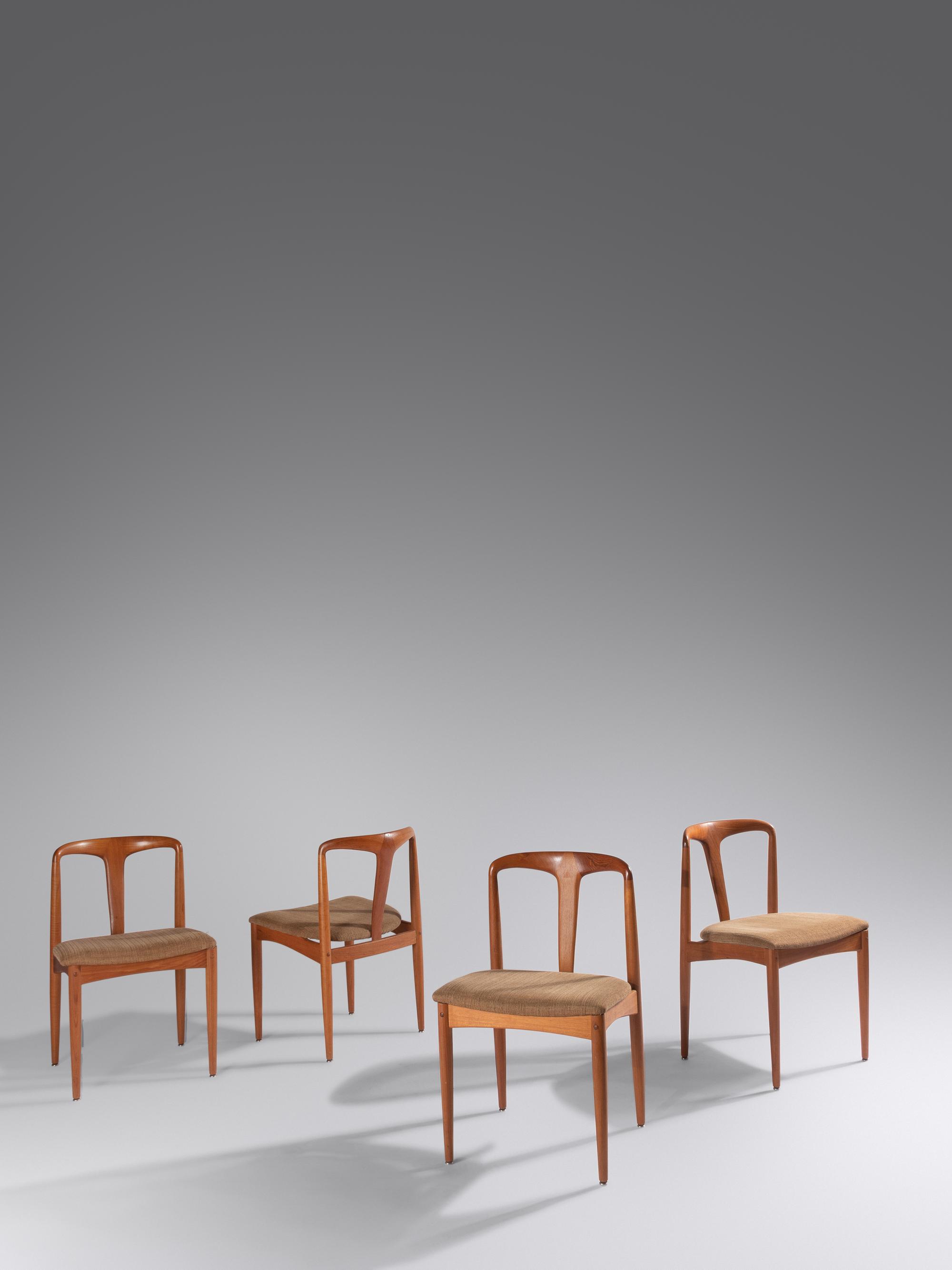 Set of Four Dining Chairs Uldum Møbelfabrik, Denmark