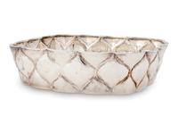 An Italian Silver Shaped Square Bowl — For Tiffany & Co., 20th Century