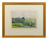 Springtime in the Country: A Sketch from Nature — circa 1870s