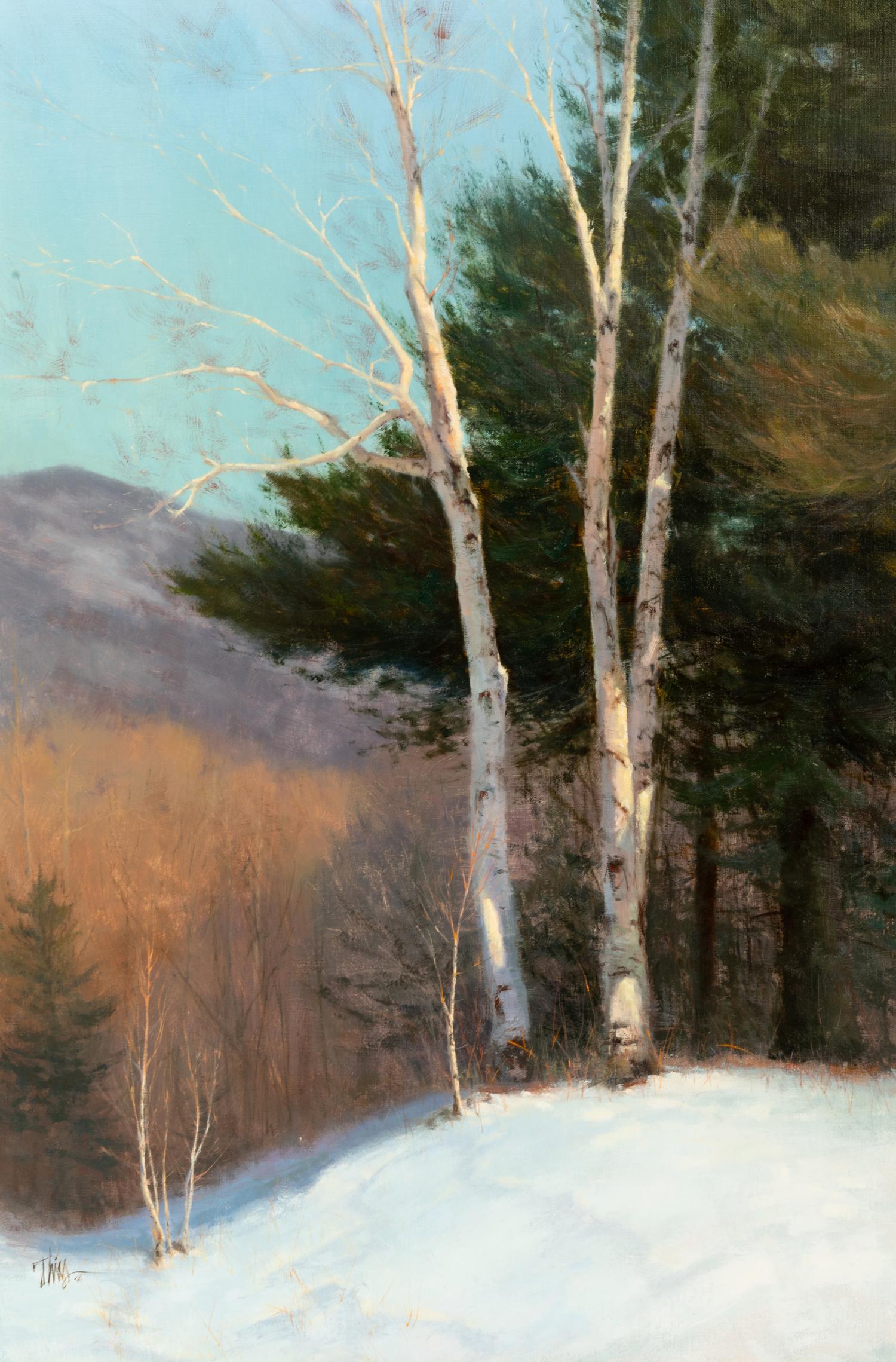 Winter Birches , 2000