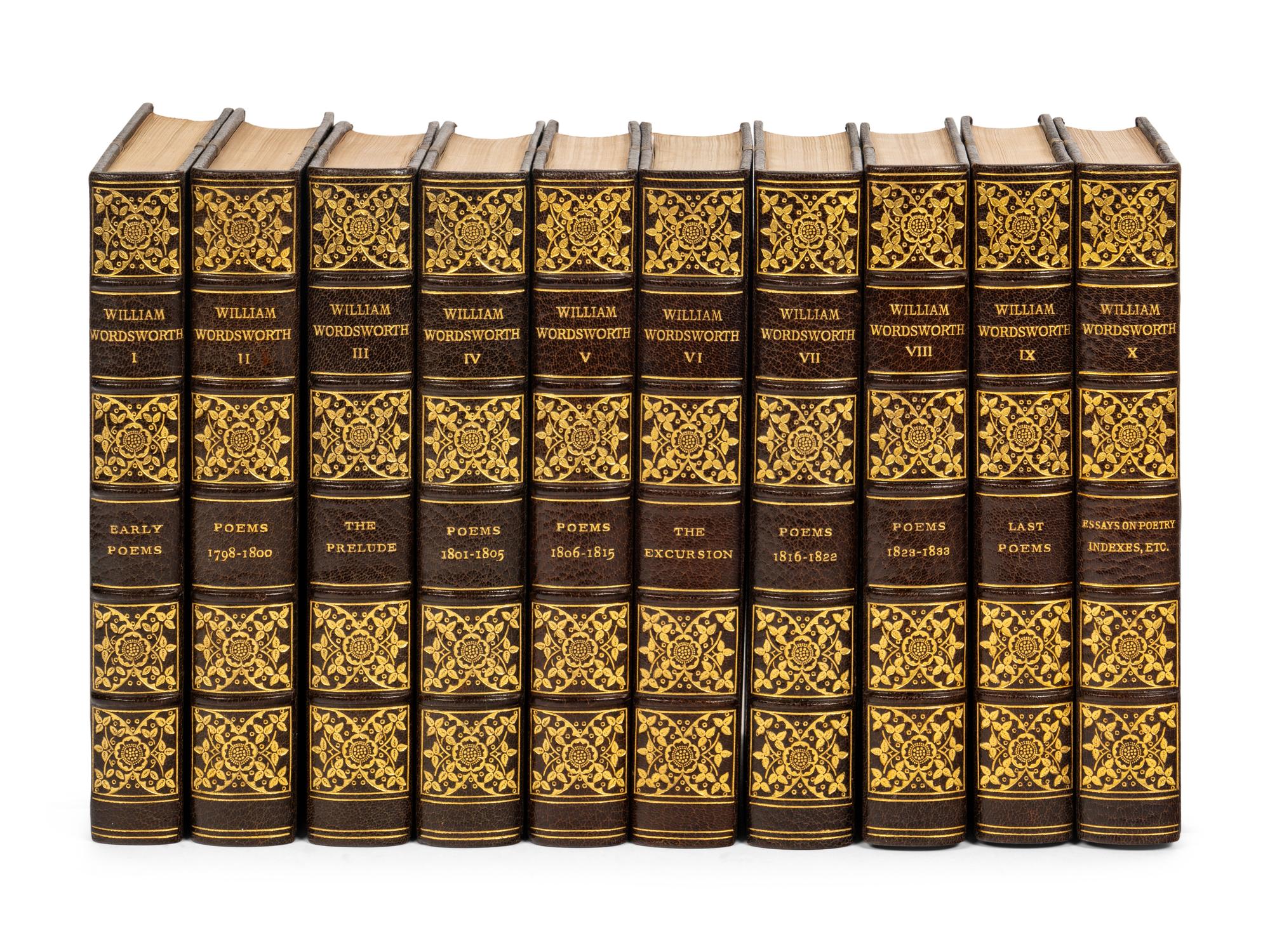 WORDSWORTH, William. The Complete Poetical Works of William Wordsworth . Boston and New York: Houghton Mifflin Company, 1910.