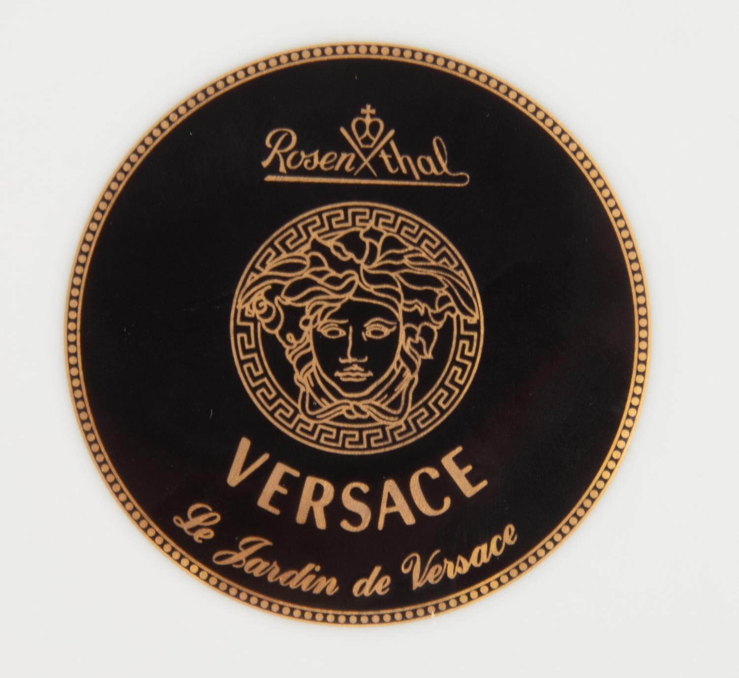 A Versace Le Jardin de Versace Porcelain Dinner Service