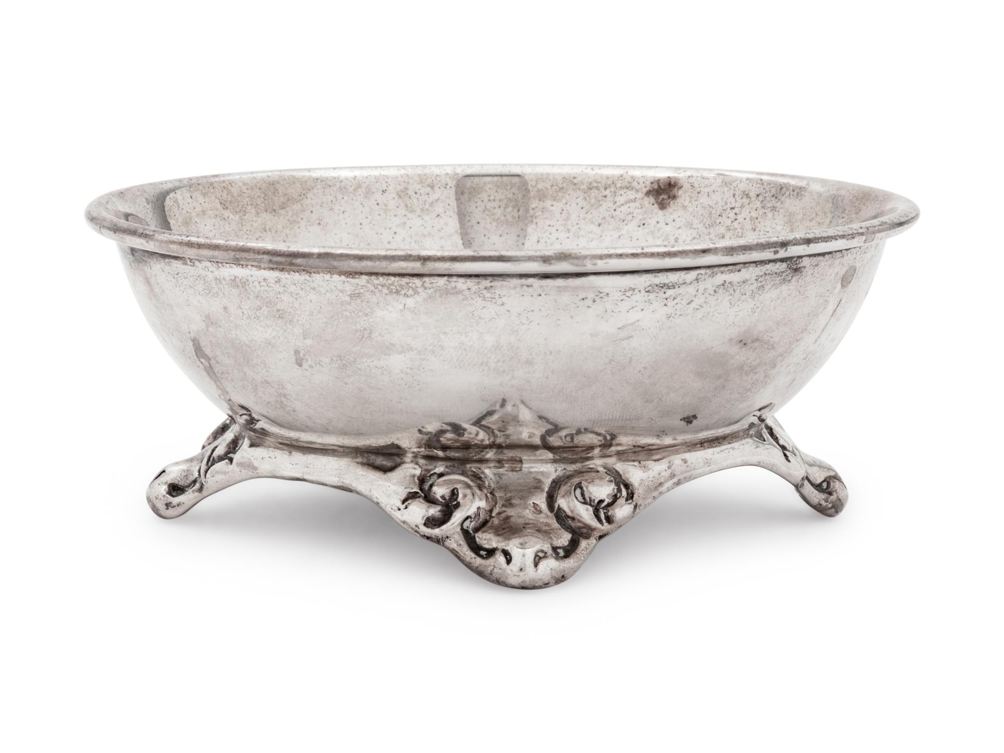 A Mexican Silver Sugar Bowl