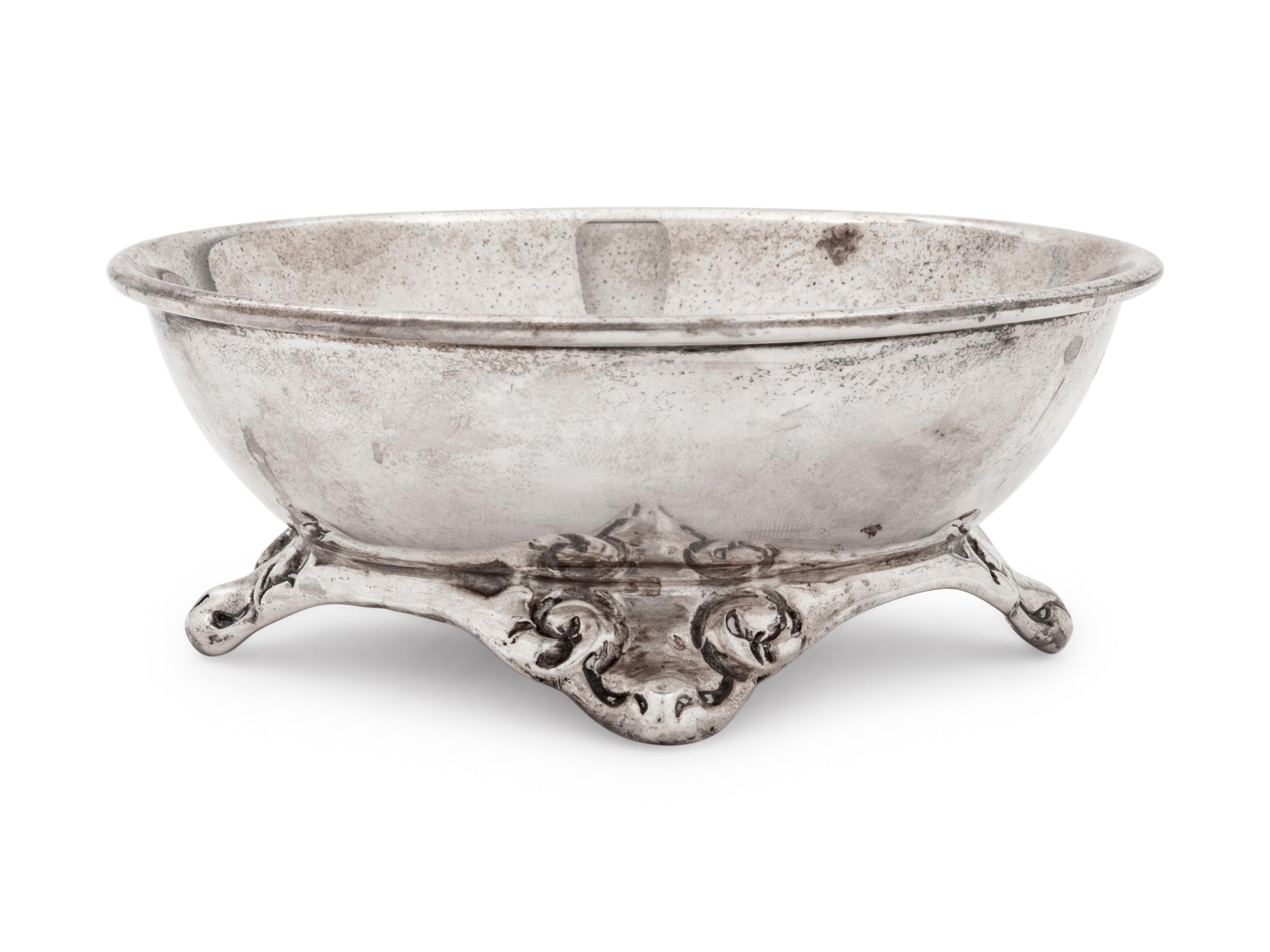A Mexican Silver Sugar Bowl