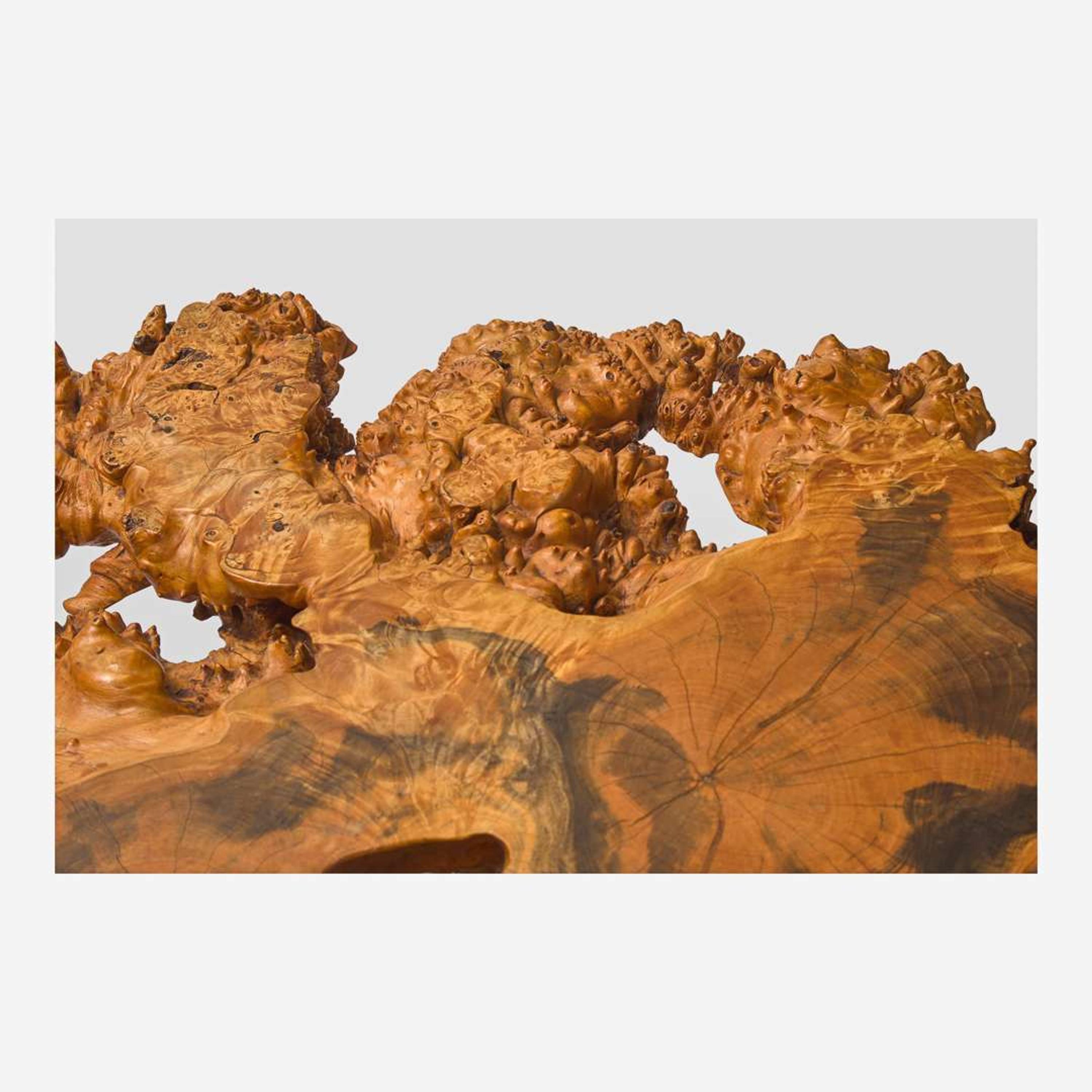 George Nakashima (American, 1905-1990) — Exceptional "Minguren I" Coffee Table, New Hope, Pennsylvania, 1982