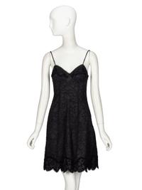 Rochas, Black Lace Slip Dress [ARO]