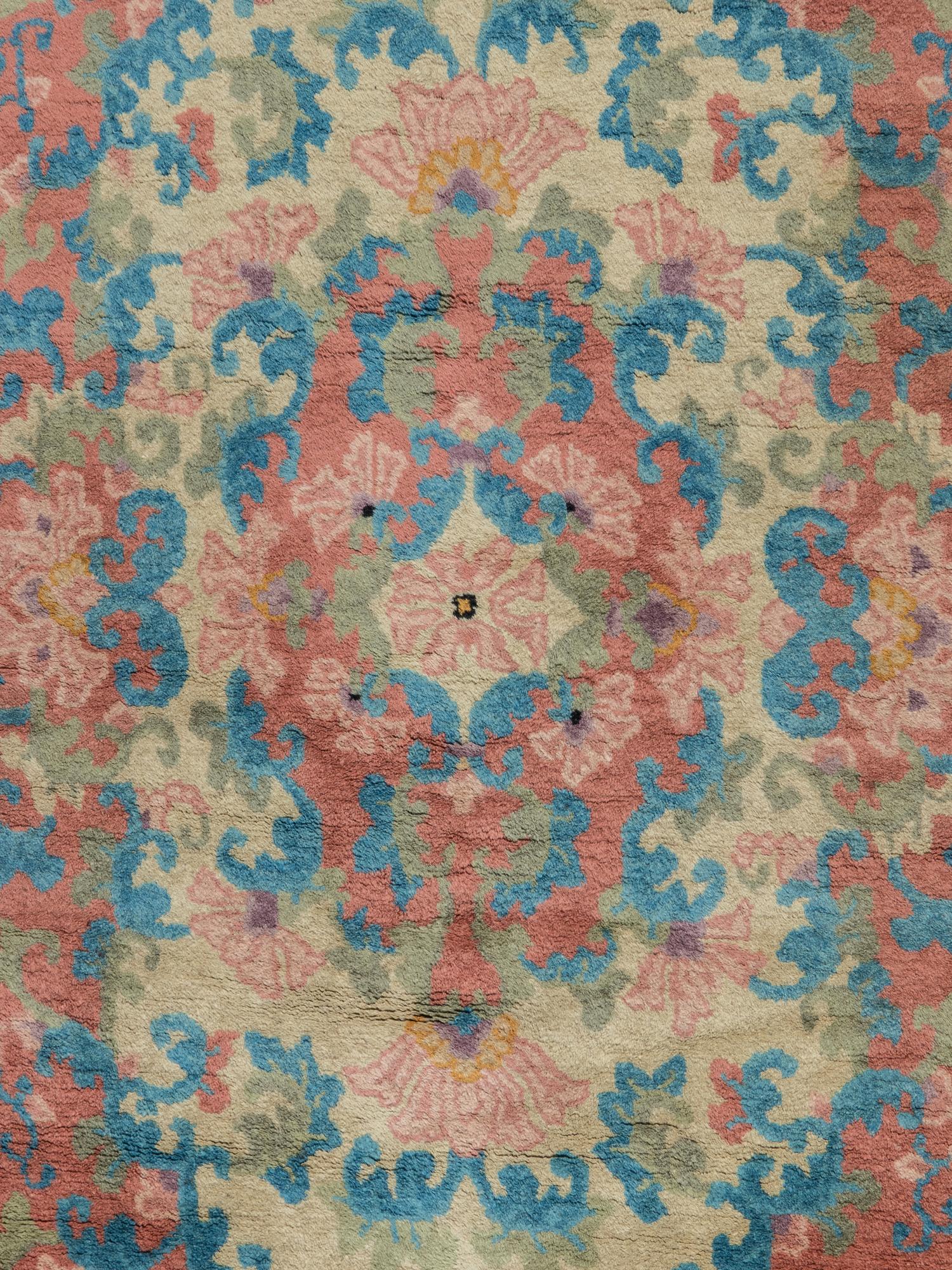 A Chinese Peking Wool Rug