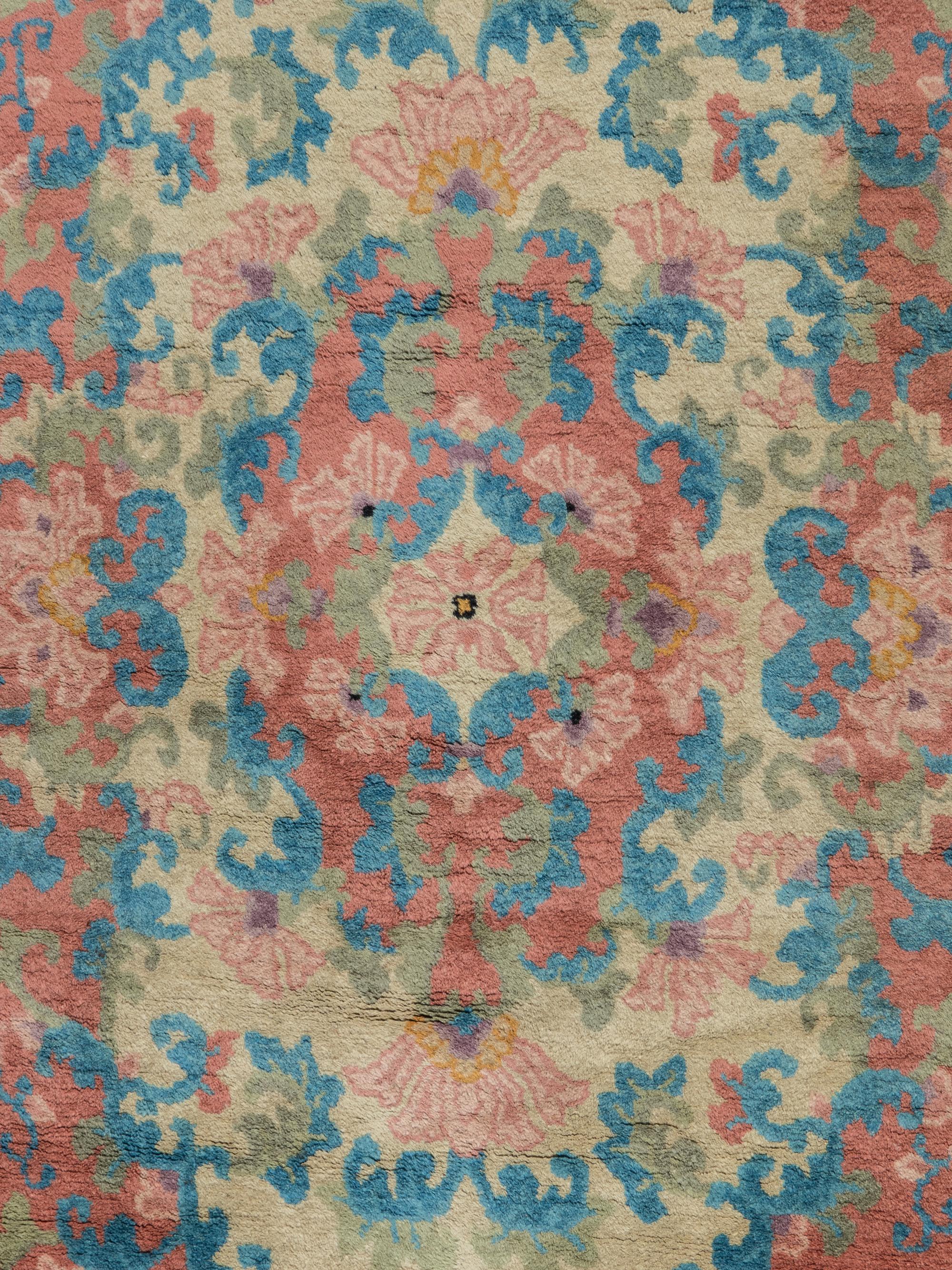 A Chinese Peking Wool Rug