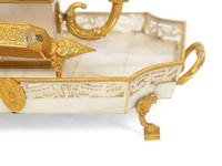 A Palais Royal Gilt Bronze, Shell and Mother-of-Pearl Candelabrum à Écran