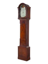 An Irish George III Mahogany Tall Case Clock
