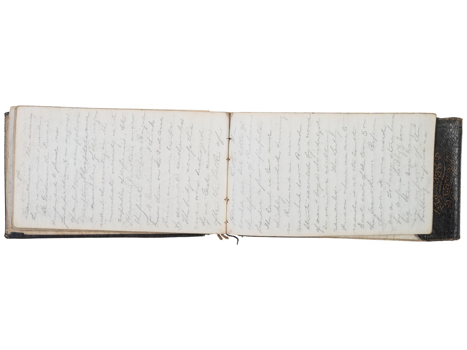 [CIVIL WAR]. War-date letters and diary of Capt. Tattnall Paulding (1840-1907), 6th US Cavalry, POW Battle of Fairfield, incl. Gettysburg Campaign and Libby Prison content.