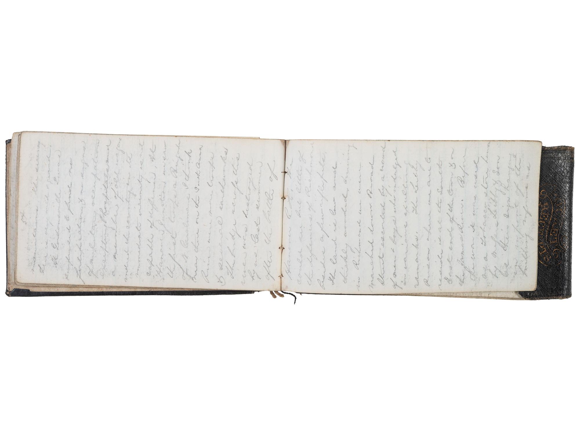 [CIVIL WAR]. War-date letters and diary of Capt. Tattnall Paulding (1840-1907), 6th US Cavalry, POW Battle of Fairfield, incl. Gettysburg Campaign and Libby Prison content.