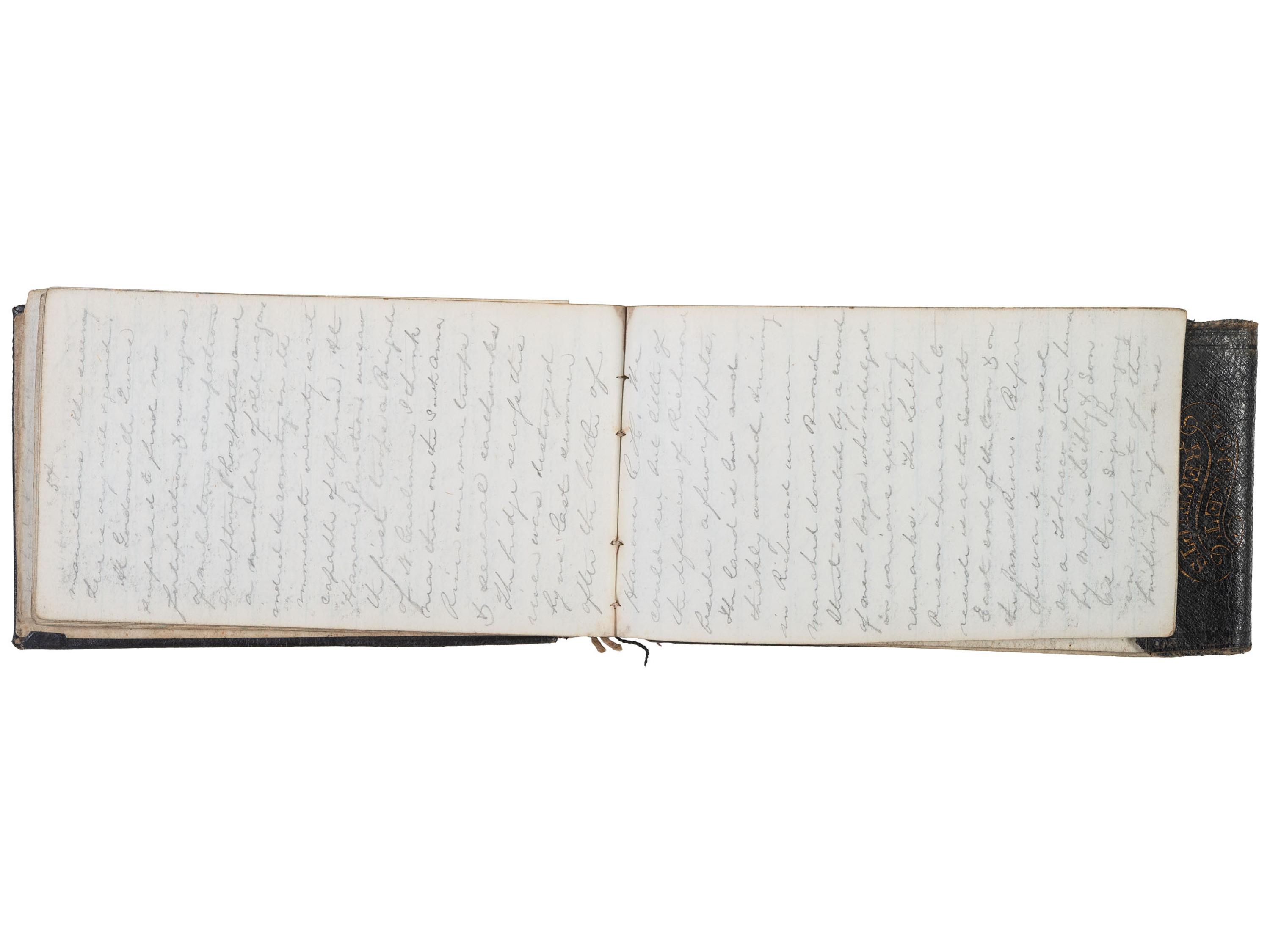 [CIVIL WAR]. War-date letters and diary of Capt. Tattnall Paulding (1840-1907), 6th US Cavalry, POW Battle of Fairfield, incl. Gettysburg Campaign and Libby Prison content.