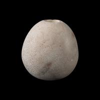 An Egyptian Limestone Mace Head