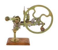A Brass and Steel Watch Maker's Rounding Up Tool