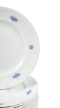 An Adderley Chelsea Porcelain Dinner Service