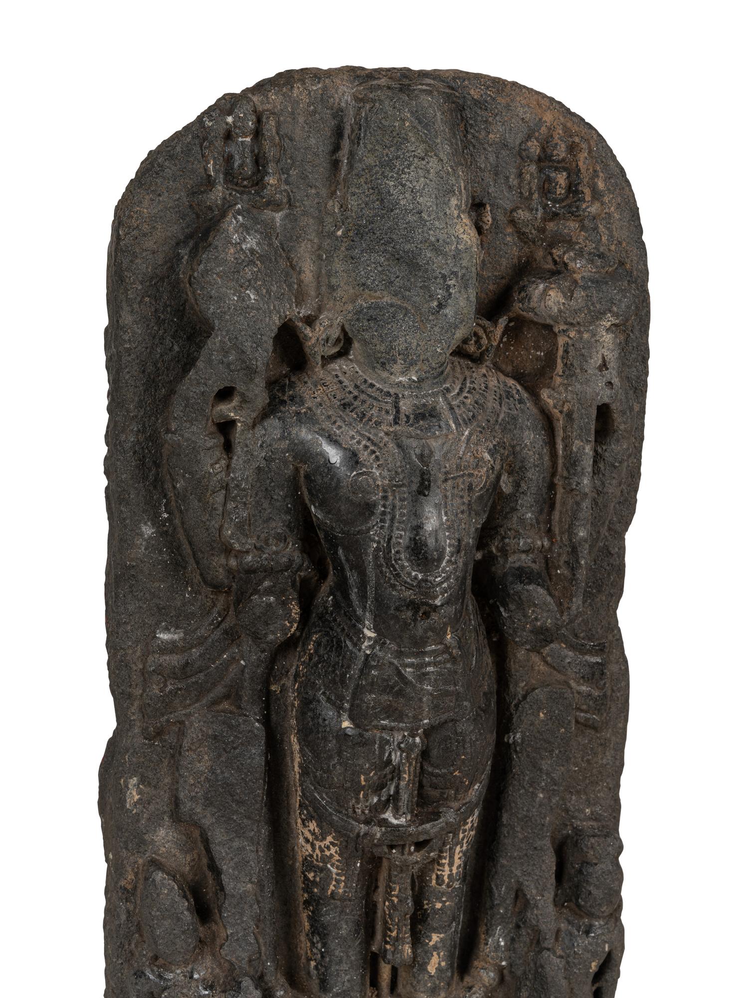 An Indian Stone Stele