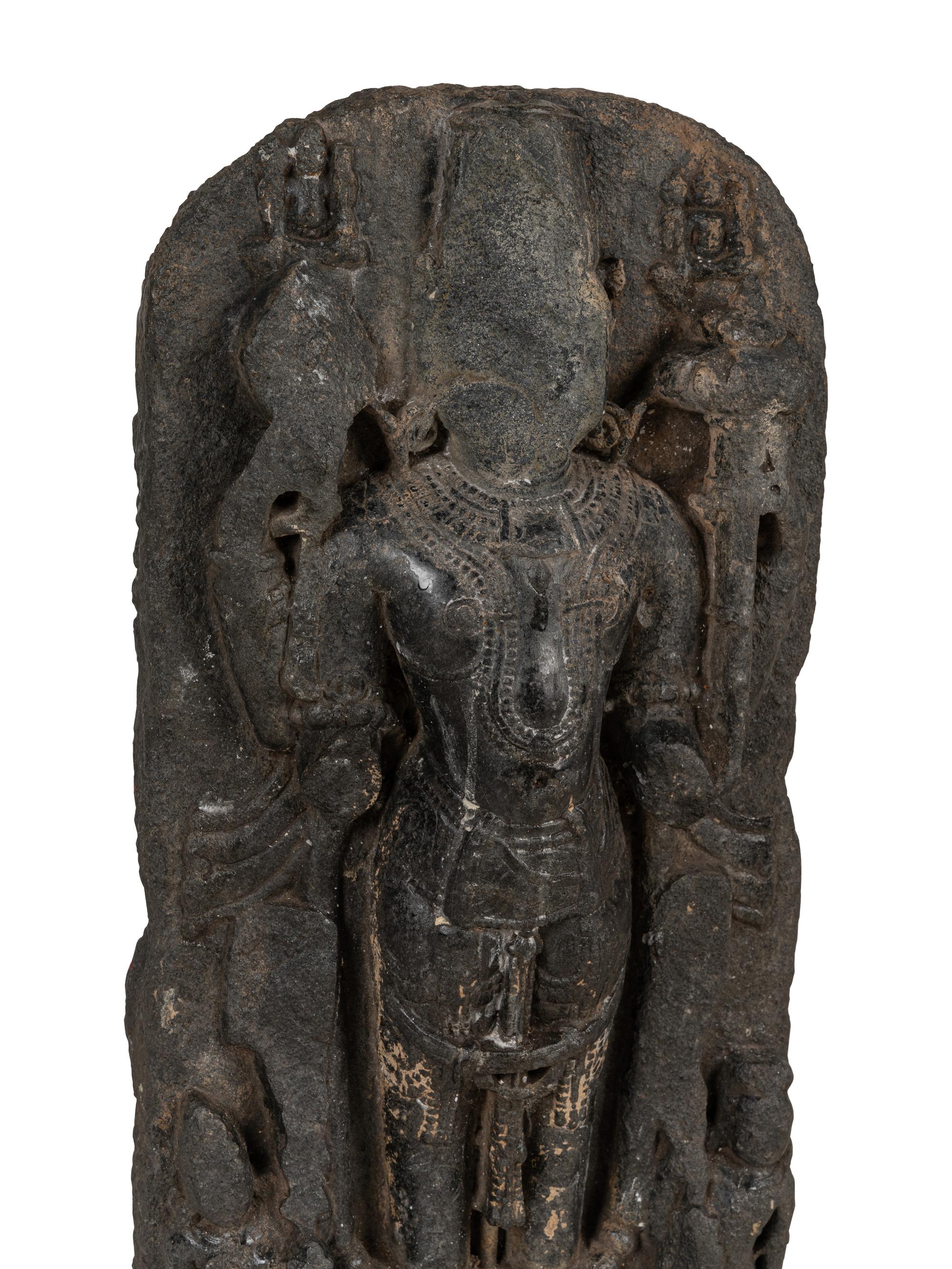 An Indian Stone Stele