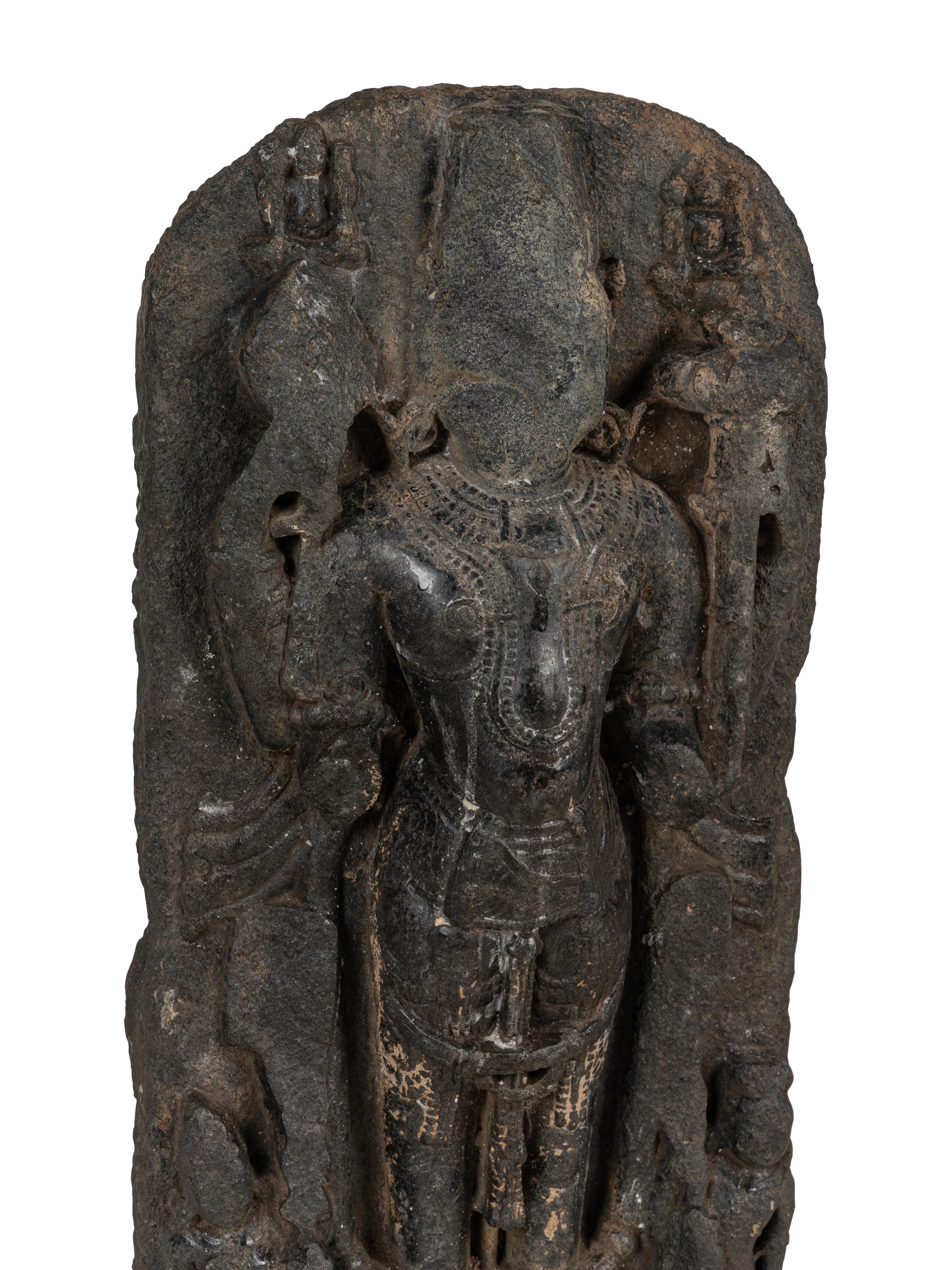 An Indian Stone Stele