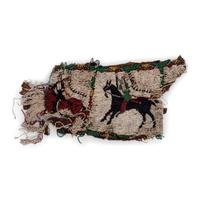 Sioux Beaded Hide Remnant