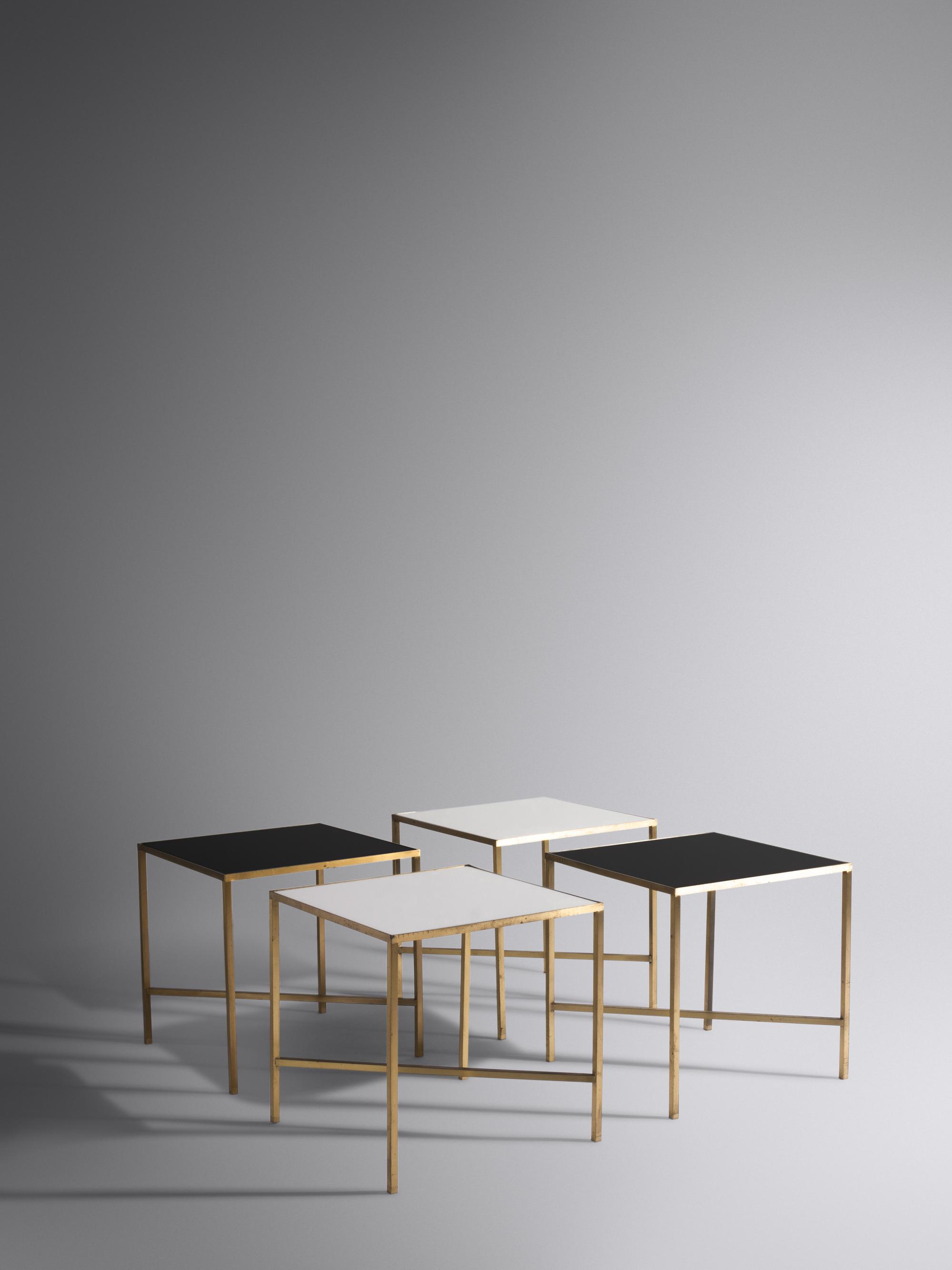 Set of Four Side Tables