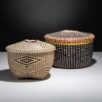 Lidded Spit Ash Baskets 2006 and 2012
