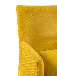 A Pair of George Smith La Rizza Armchairs with Custom Upholstery