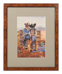 Cowboys Pissing, Artist Unknown