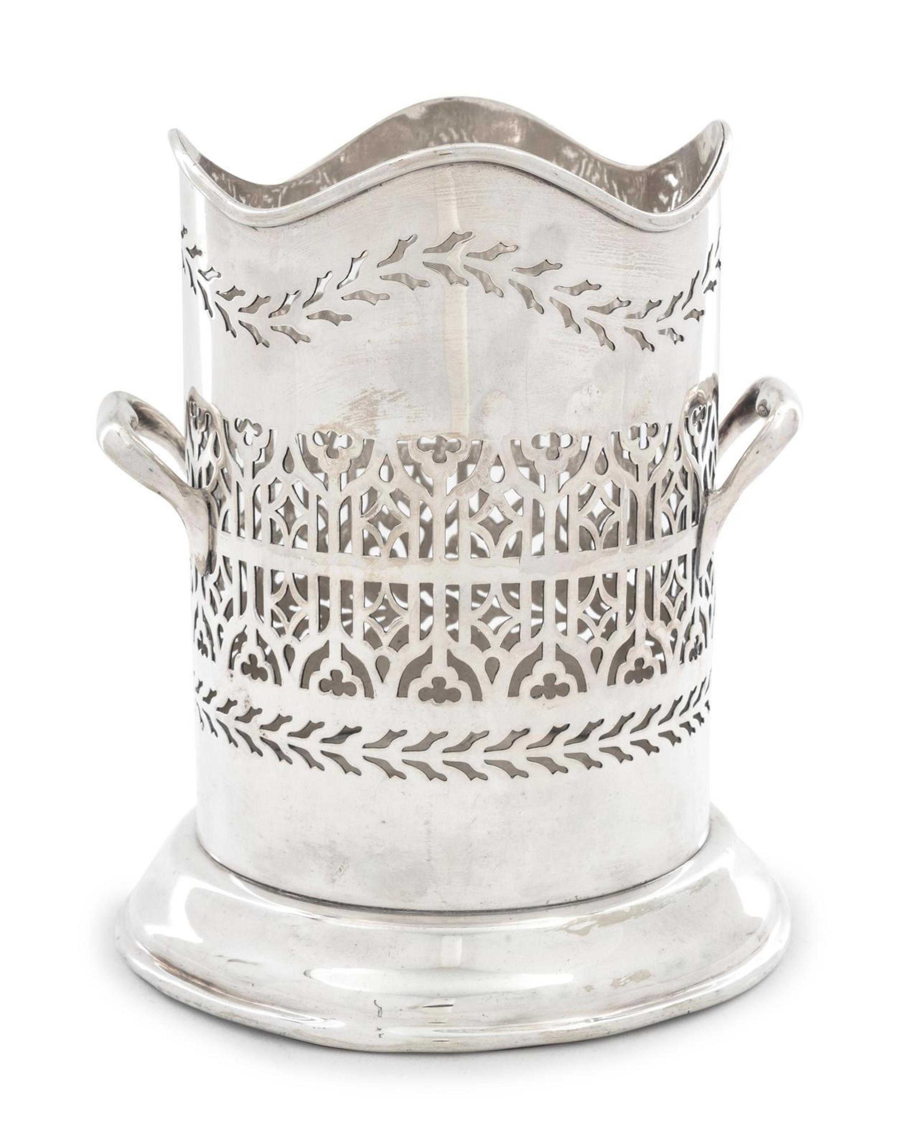 A Collection of English and American Silver-Plate Table Articles