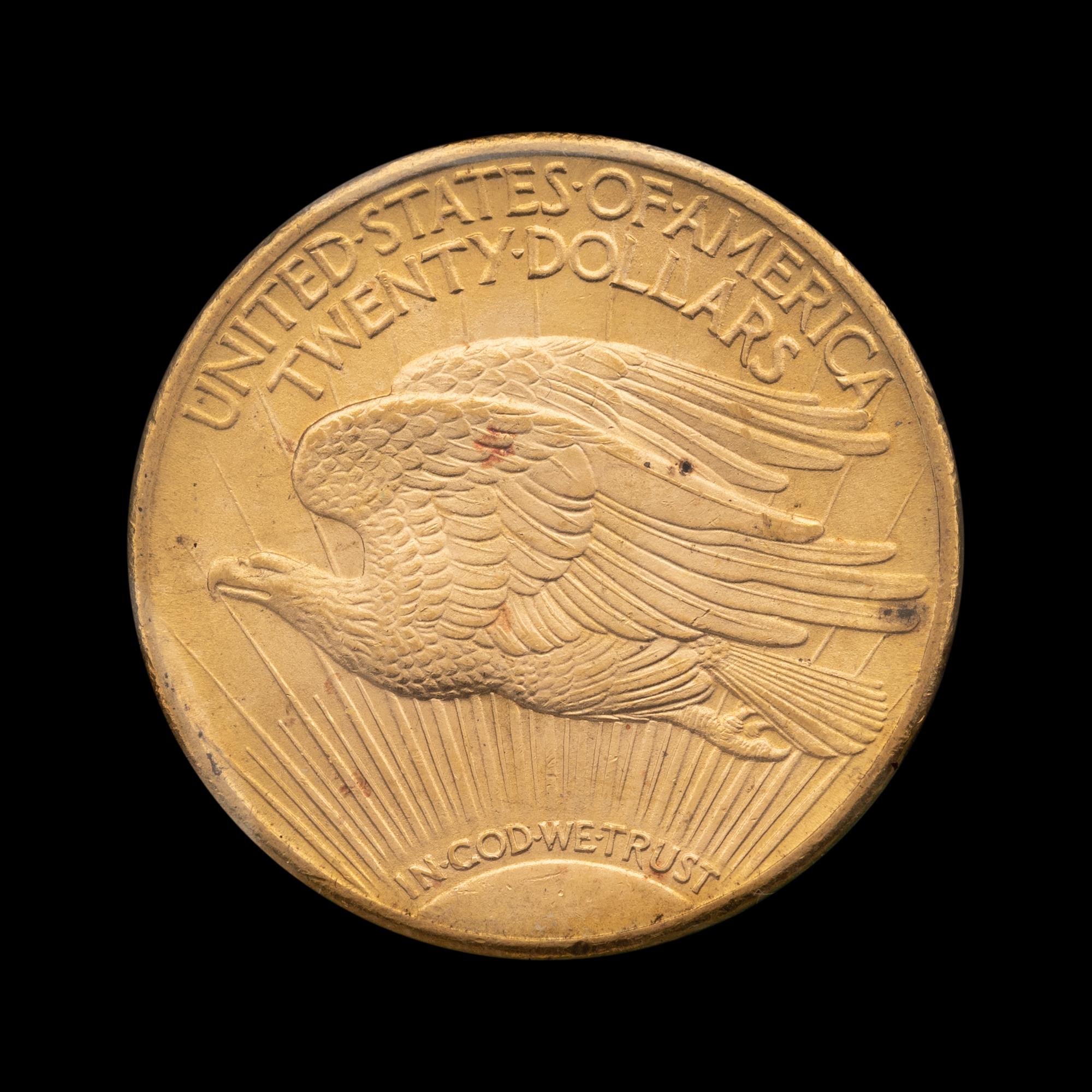 A 1924 Saint-Gaudens $20 Gold Coin