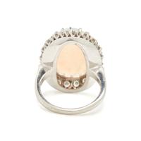 OPAL AND DIAMOND RING