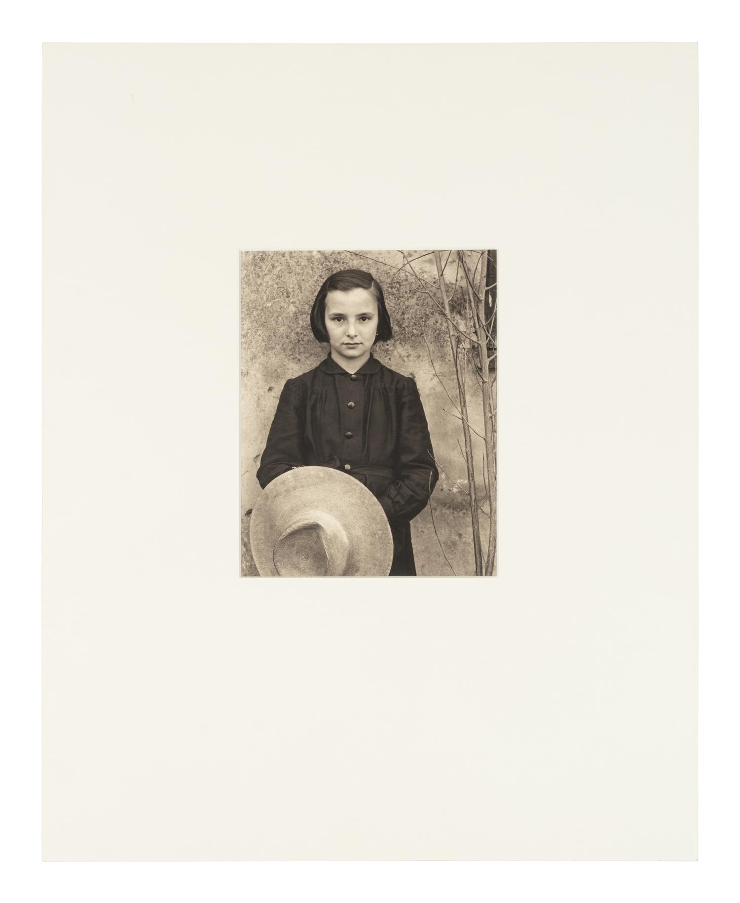 Paul Strand (1980-1976) Tailor's Apprentice, Luzzara, Italy, 1953