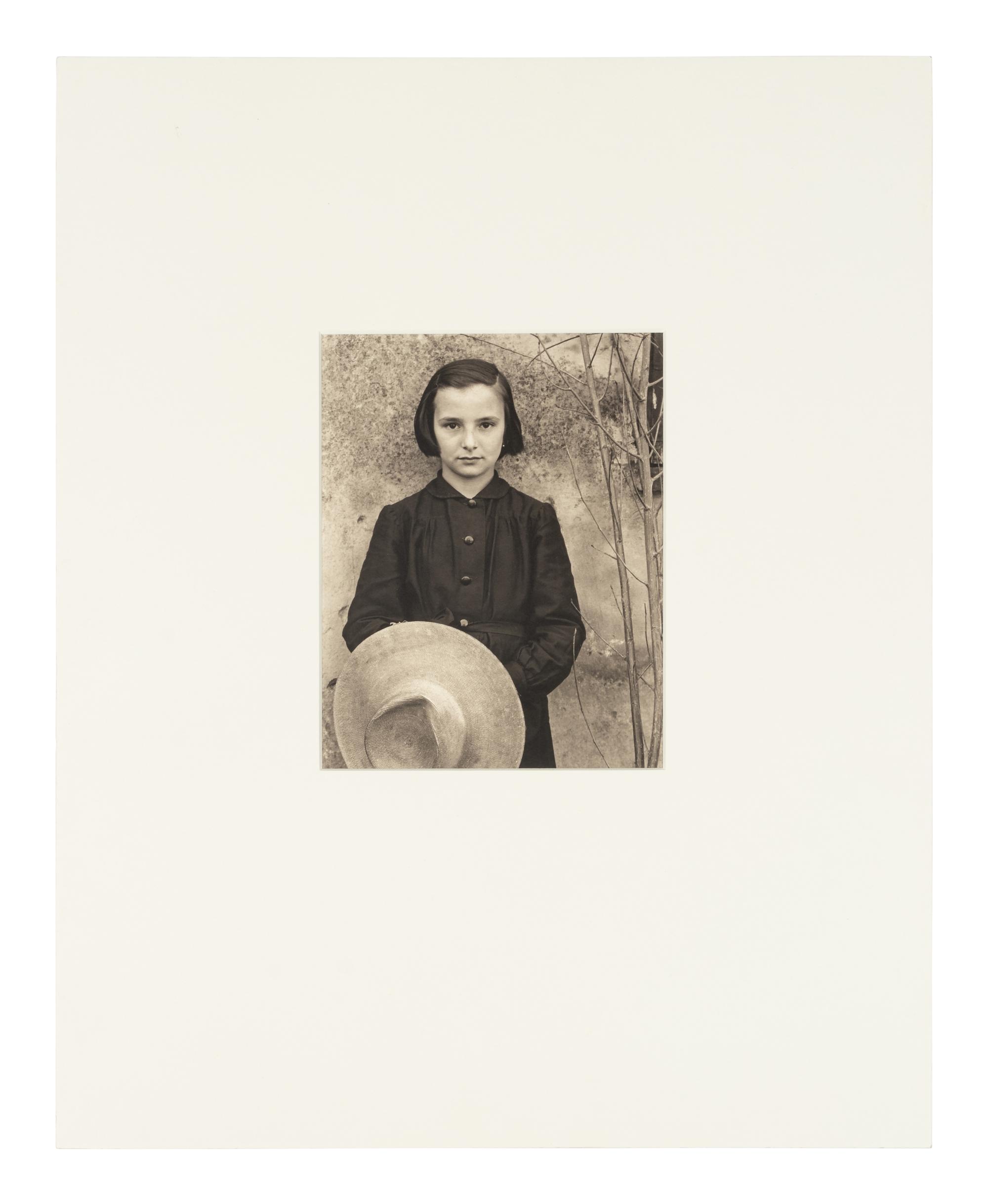 Paul Strand (1980-1976) Tailor's Apprentice, Luzzara, Italy, 1953