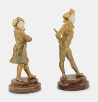 Two Art Deco sculptures of children