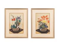 Two works, Ikebana Vases