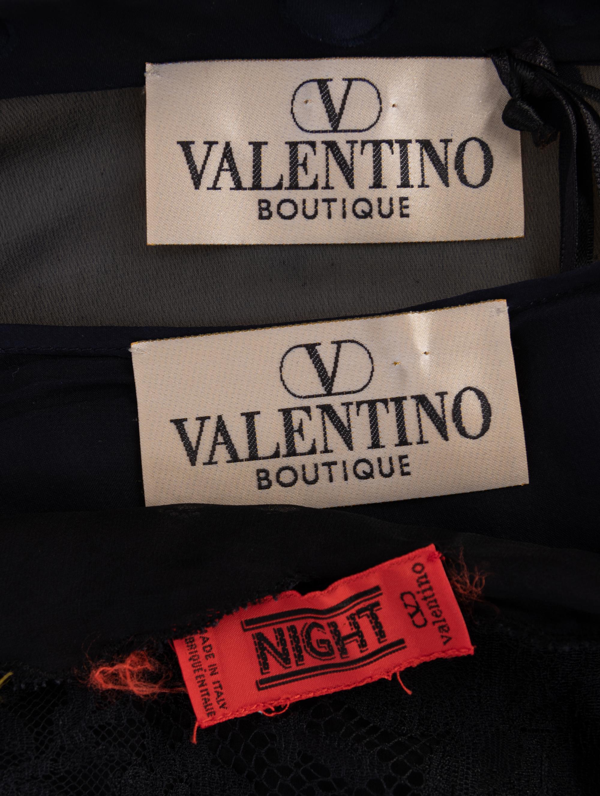 Collection of Valentino Lace Items, 1990-2000s