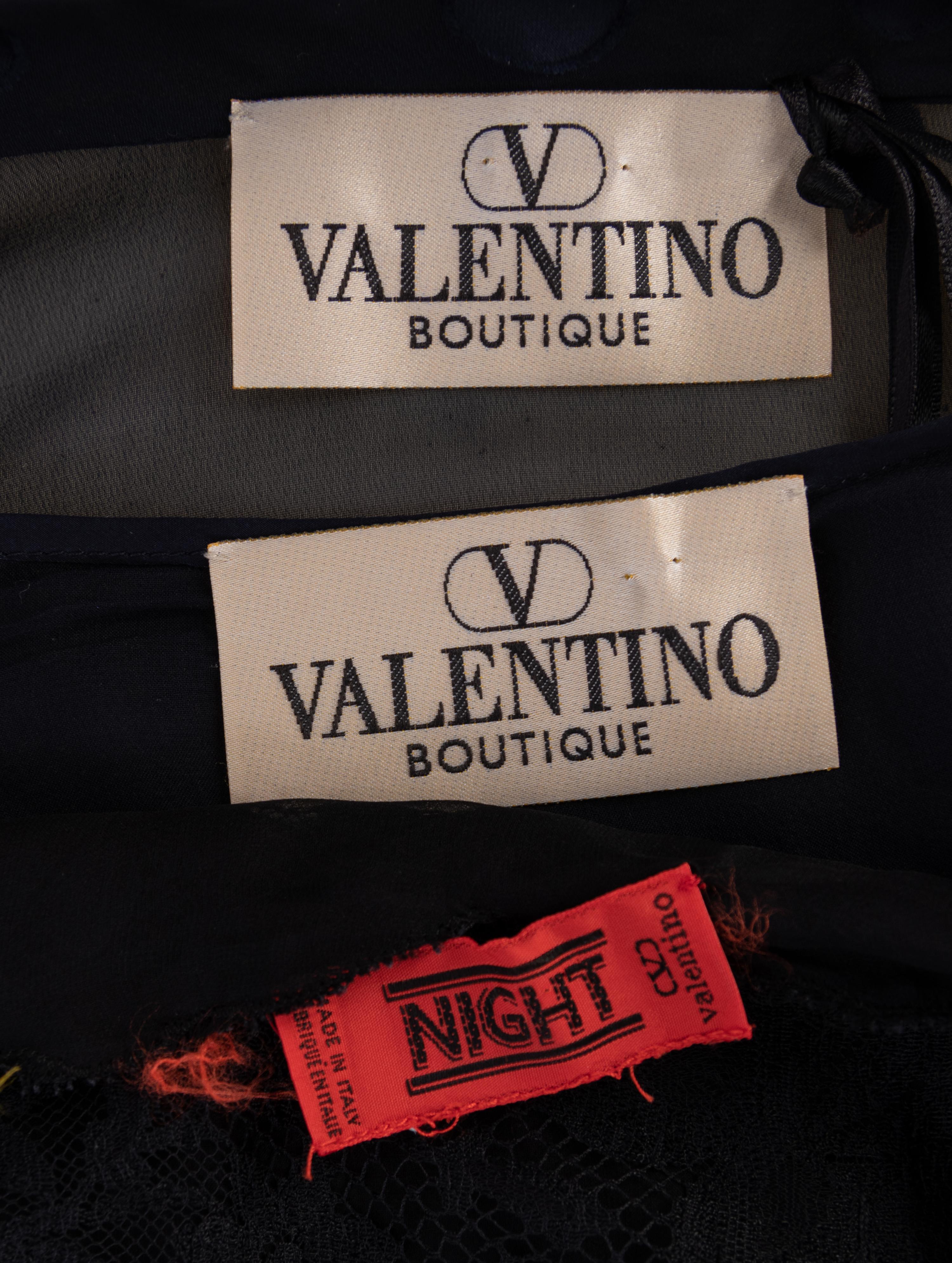 Collection of Valentino Lace Items, 1990-2000s