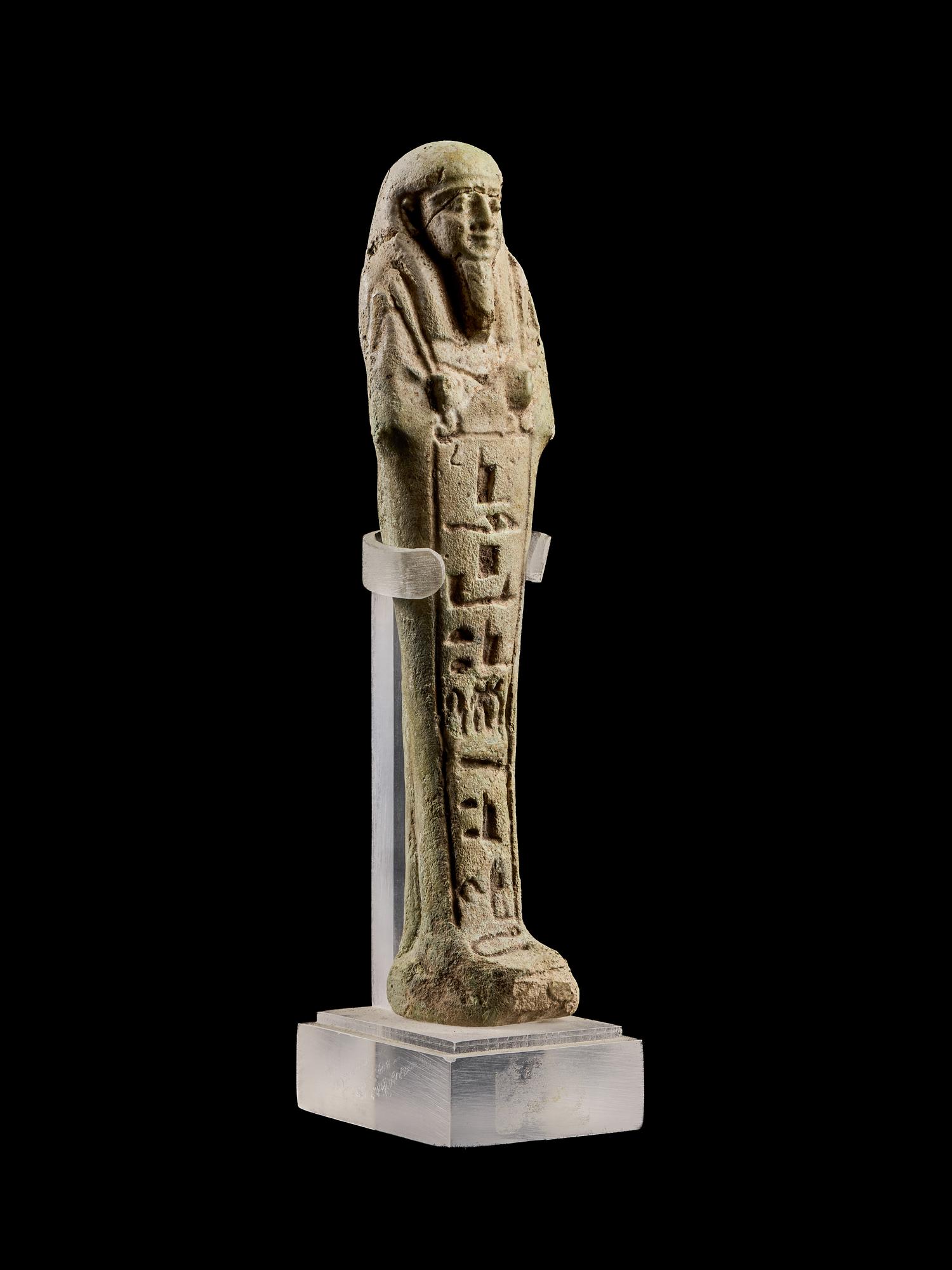 An Egyptian Faience Ushabti for Pa-Di-Aset
