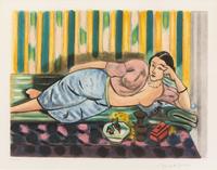 Henri Matisse, (French, 1899-1976), Odalisque au Coffret Rouge, c. 1952