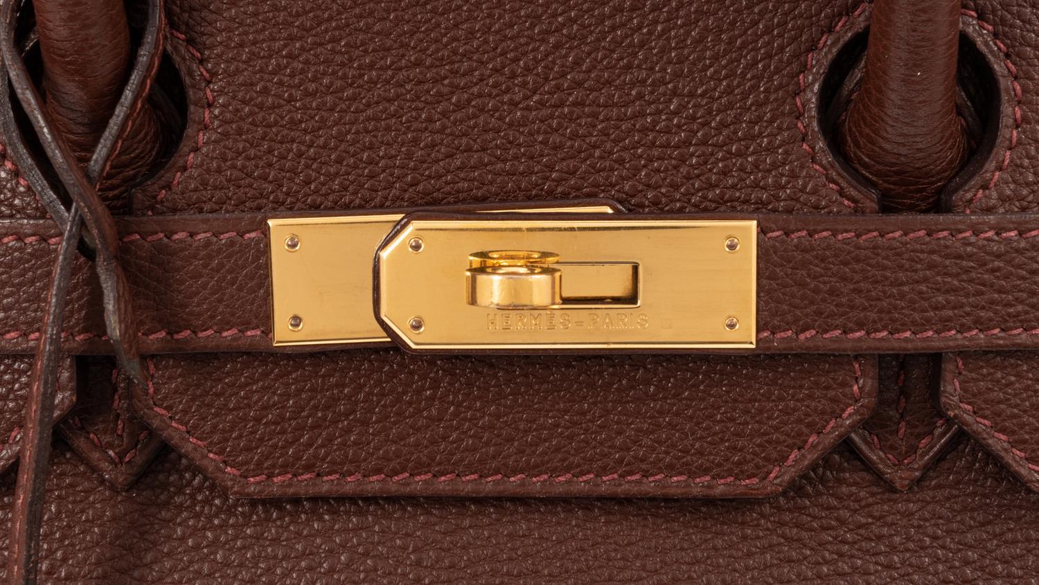 Hermès Brown Birkin Bag, 2002