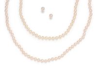 COLLECTION OF CULTURED PEARL JEWELRY