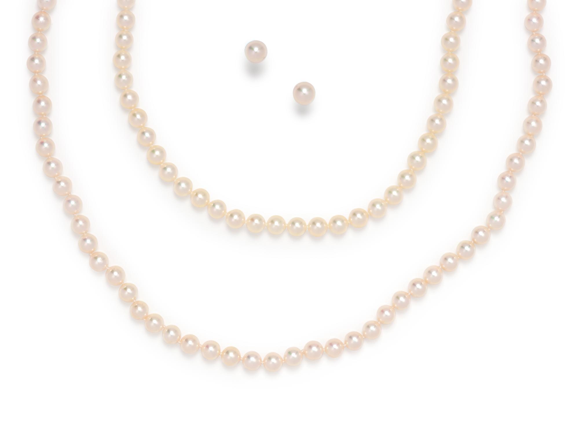 COLLECTION OF CULTURED PEARL JEWELRY