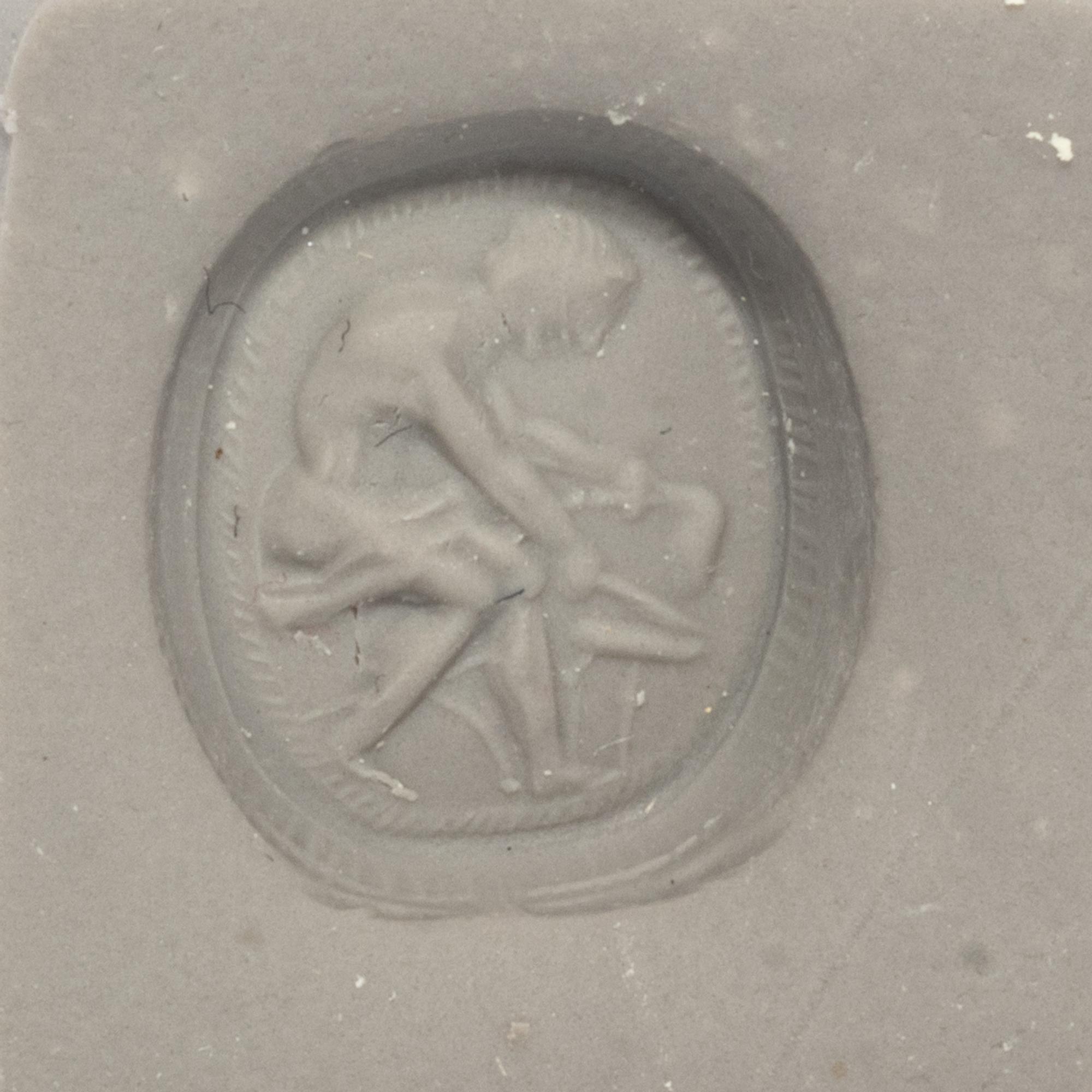 An Etruscan Carnelian Scarab with the God Sethlans